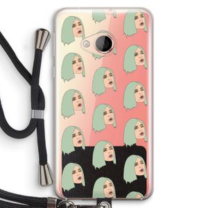 King Kylie: HTC U Play Transparant Hoesje met koord