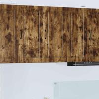 Keukenkast met plank Gerookt eiken 40 x 31 x 80 cm Bewerkt hout