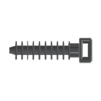 pgb-Europe SMART | Muurplug vr kabelbinder kunstof 10x43 SM0PLGN001000435