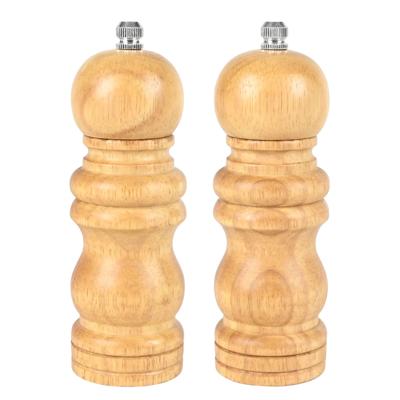 Zout en peper molen set - 14 cm - 2delig - Pepervaatje/Zoutvaatje Zout en peper molen set - 14 cm - 2delig - Pepervaatje/Zoutvaatje