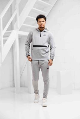 Malelions Sport Counter Half Zip 2.0 Trainingspak Heren Grijs - Maat M - Kleur: Grijs | Soccerfanshop