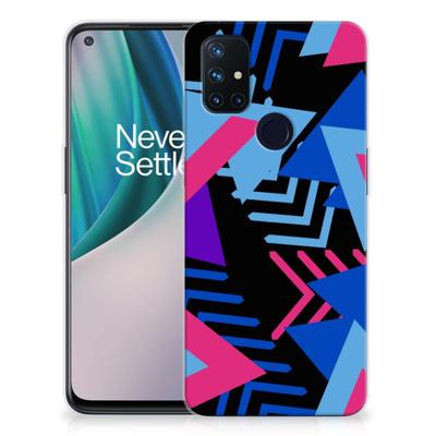 OnePlus Nord N10 5G | TPU Hoesje | Funky Triangle