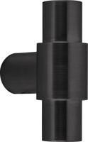 Formani Piet Boon ONE PBKY knop tbv knopcilinder standaard gat 10mm - PVD mat zwart
