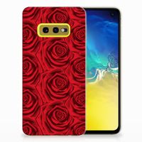 Samsung Galaxy S10e TPU Case Red Roses - thumbnail