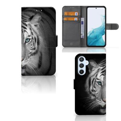 Samsung Galaxy A54 5G | Telefoonhoesje | Met pasjeshouder | Tijger