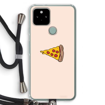 You Complete Me #1: Pixel 5 Transparant Hoesje met koord