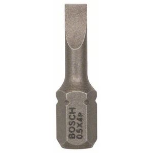 Bosch Accessories Gleuf-bit 4 mm Extra hard C 6.3 25 stuk(s)