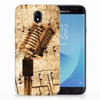 Samsung Galaxy J7 2017 | J7 Pro | Siliconen hoesje | met foto Bladmuziek