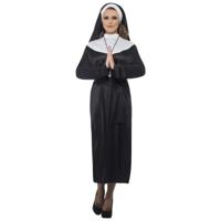 Non kostuum - one size - dames - nonnen/klooster - carnaval - verkleden