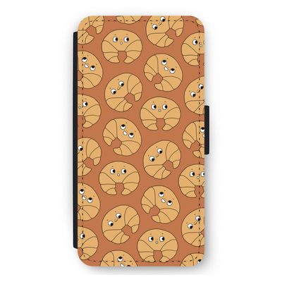 Croissant: iPhone 12 Pro Max Flip Hoesje