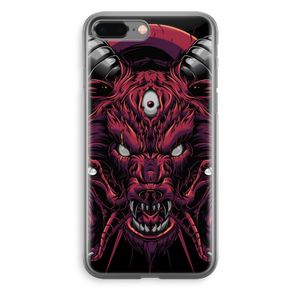 Hell Hound and Serpents: iPhone 8 Plus Transparant Hoesje