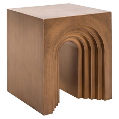 Richmond Bijzettafel 'Vevey' 50 x 50cm, kleur Brushed Gold