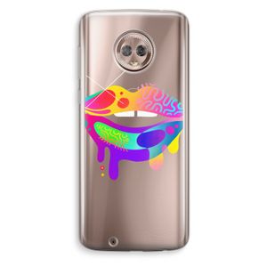 Lip Palette: Motorola Moto G6 Transparant Hoesje