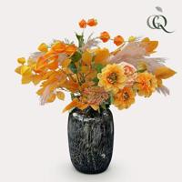 Boeket - L - Orange Dream - 90cm