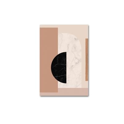 Niche kunst abstract combinatie decoratief schilderij hotel appartement Club moderne minimalistische schilderwerk grootte: 40X60 cm (frameless D)