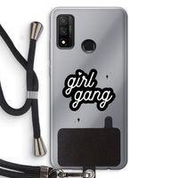 Girl Gang: Huawei P Smart (2020) Transparant Hoesje met koord