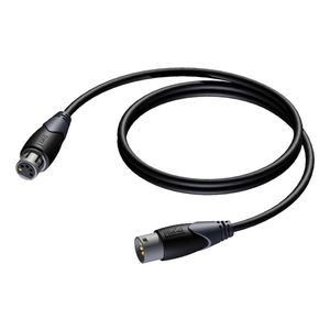 Procab CLD955/1.5 DMX en AES kabel 5-polig 150cm