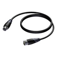 Procab CLD955/1.5 DMX en AES kabel 5-polig 150cm - thumbnail