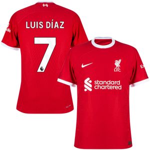Liverpool Dri Fit ADV Authentic Shirt Thuis 2023-2024 + Luis Díaz 7