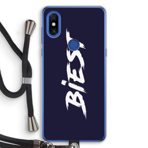Biest: Xiaomi Mi Mix 3 Transparant Hoesje met koord