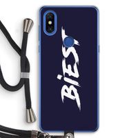 Biest: Xiaomi Mi Mix 3 Transparant Hoesje met koord