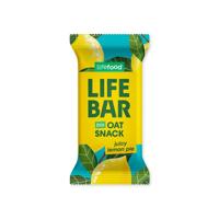 Lifefood Lifebar oatsnack lemon zacht bio Lifefood Lifebar oatsnack lemon zacht bio