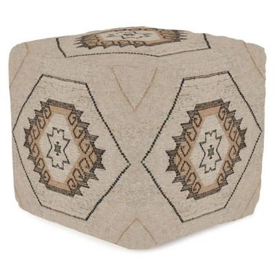 Voetensteun Home ESPRIT Bruin Natuurlijk 45 x 45 x 45 cm