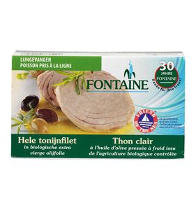 Tonijnfilet in olijfolie bio