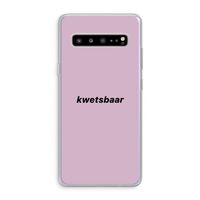 kwetsbaar: Samsung Galaxy S10 5G Transparant Hoesje