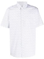 Michael Kors chemise imprimée en coton - Blanc