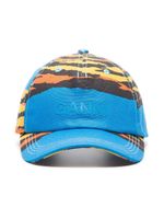 GANNI casquette Hawaii à logo imprimé - 292 PALM BEACH CLOISONNE