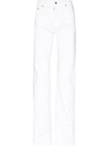 Maison Margiela jean à coupe droite - Blanc