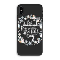 Diamonds: iPhone XS Biologisch afbreekbaar hoesje