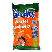 Mais knabbels met wortel 10+M bio 60 Gram