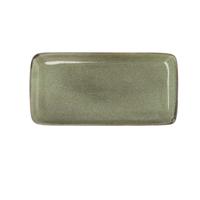 Serveerschaal Bidasoa Ikonic Groen Keramisch 28 x 14 cm (Pack 4x)