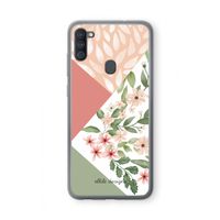 Sweet heaven geometrics: Samsung Galaxy A11 Transparant Hoesje
