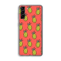Ananas: Samsung Galaxy S21 Plus Transparant Hoesje
