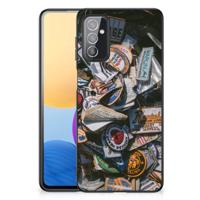 Samsung Galaxy M52 Silicone Back Case Badges
