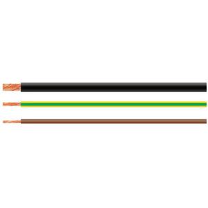 Helukabel 20020101gn/ge Draad H07V-K 1 x 2.50 mm² Geel, Groen per meter