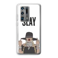 Slay All Day: Huawei P40 Pro Plus Transparant Hoesje