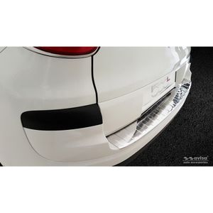 RVS Bumper beschermer passend voor Fiat 500L Facelift 2017- 'Ribs' AV235470