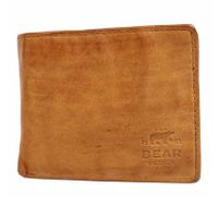 Bear Design Lage Billfold Cow Lavato Cognac