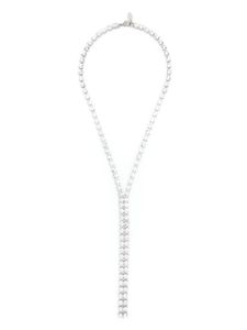 Forte Forte collier serti de cristaux - Argent