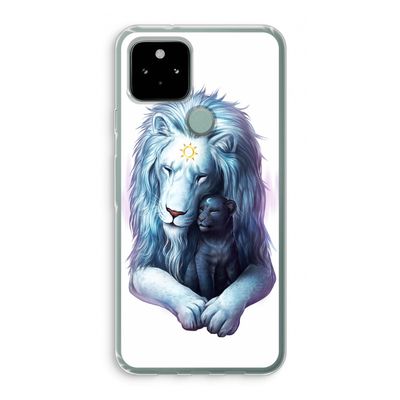 Child Of Light: Google Pixel 5 Transparant Hoesje