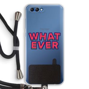 Whatever: Honor 10 Transparant Hoesje met koord