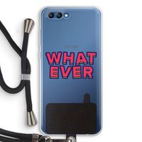 Whatever: Honor 10 Transparant Hoesje met koord