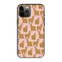 Alpacas: iPhone 12 Pro Max Biologisch afbreekbaar hoesje