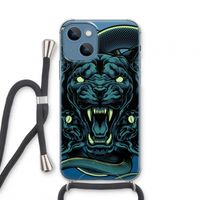 Cougar and Vipers: iPhone 13 mini Transparant Hoesje met koord