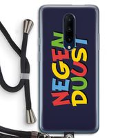 90's One: OnePlus 7 Pro Transparant Hoesje met koord