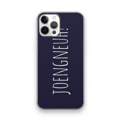Joengneuh!: iPhone 12 Pro Transparant Hoesje